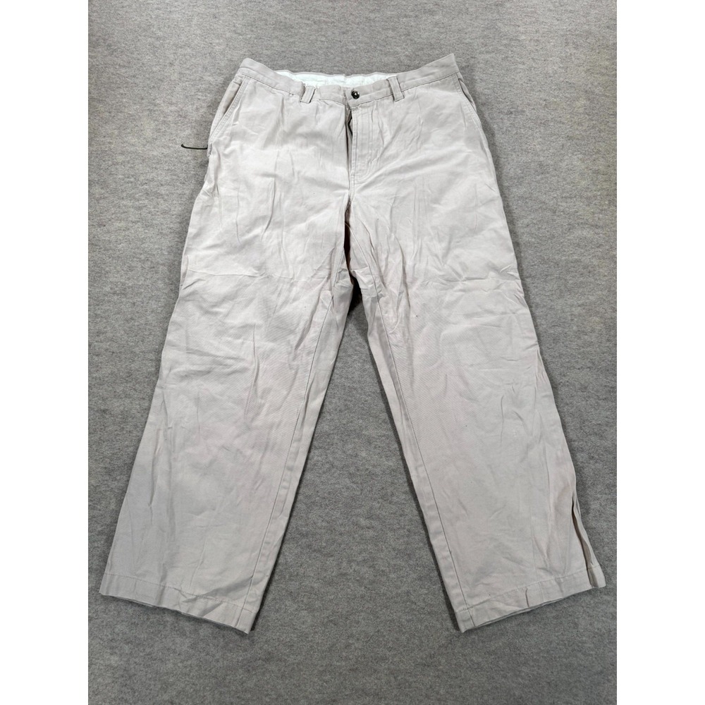 Columbia Sportswear Utility Trouser Pants Men 34x30 Beige Canvas Cotton Outdoor